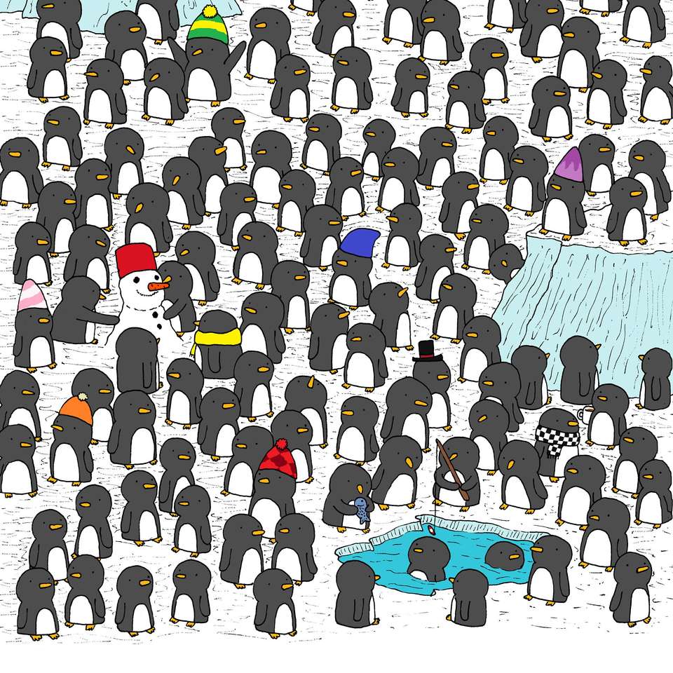 Tučňák online puzzle