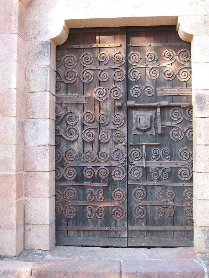deur van een kerk online puzzel