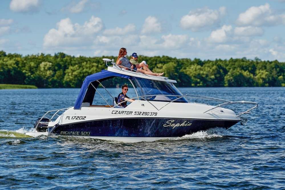 barcă cu motor - Escapade 600 Camper puzzle online