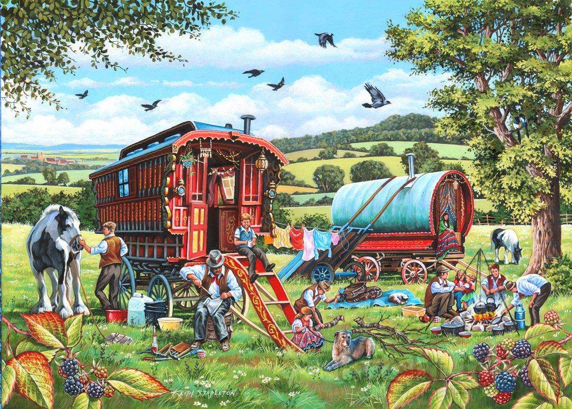 Wandering life jigsaw puzzle online
