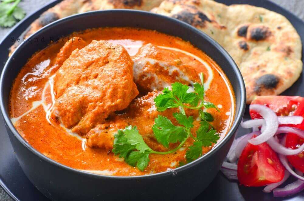 Ινδικό πιάτο - κοτόπουλο βουτύρου παζλ online