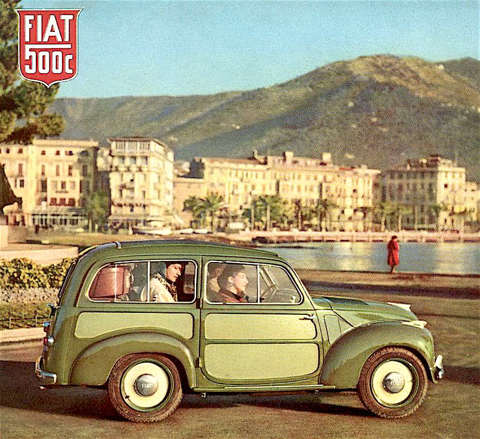 Fiat 500 C 1948 rompecabezas en línea