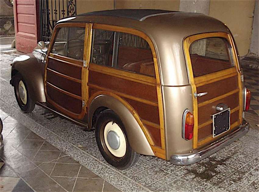 Fiat 500 C 1948 Італія онлайн пазл
