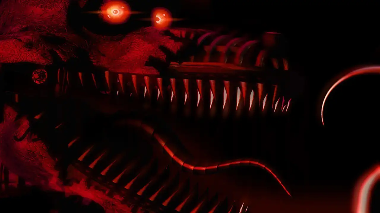 fnaf 4 Nightmare Foxy - online puzzle