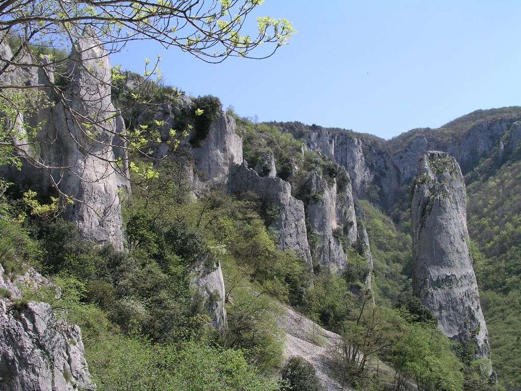 Ucka nationalpark Kroatien pussel på nätet