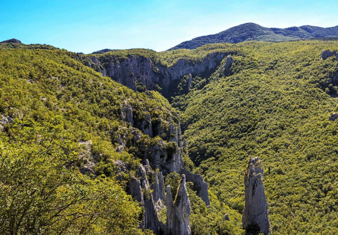 Ucka nationalpark Kroatien pussel på nätet