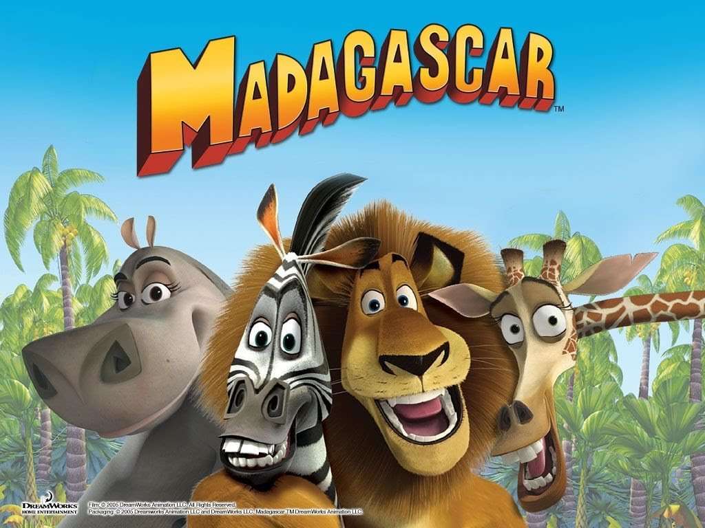 Madagaskar Puzzlespiel online