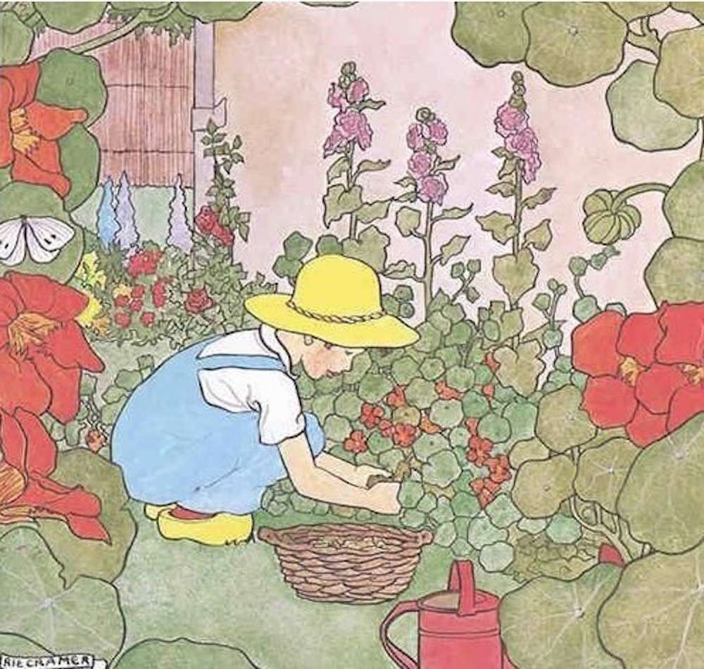 copak tam malý zahradník dělá puzzle online