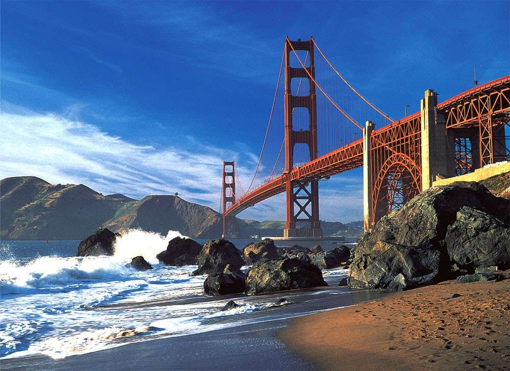 San Francisco Brücke Online-Puzzle