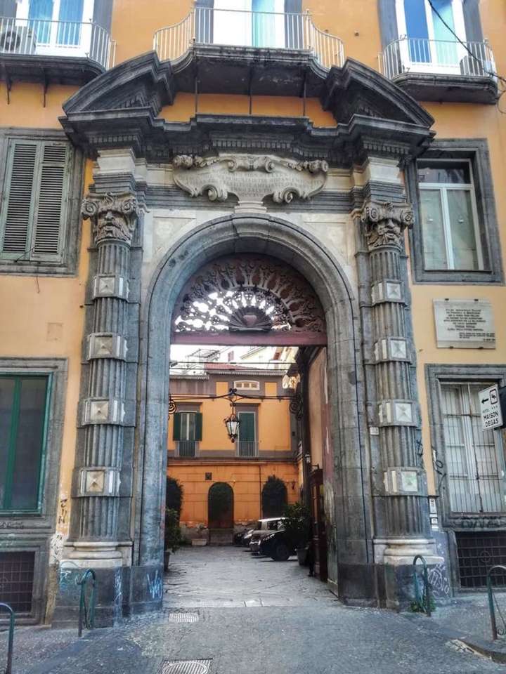 Palazzo Pignatelli di Monteleone, Neapol, Itálie online puzzle