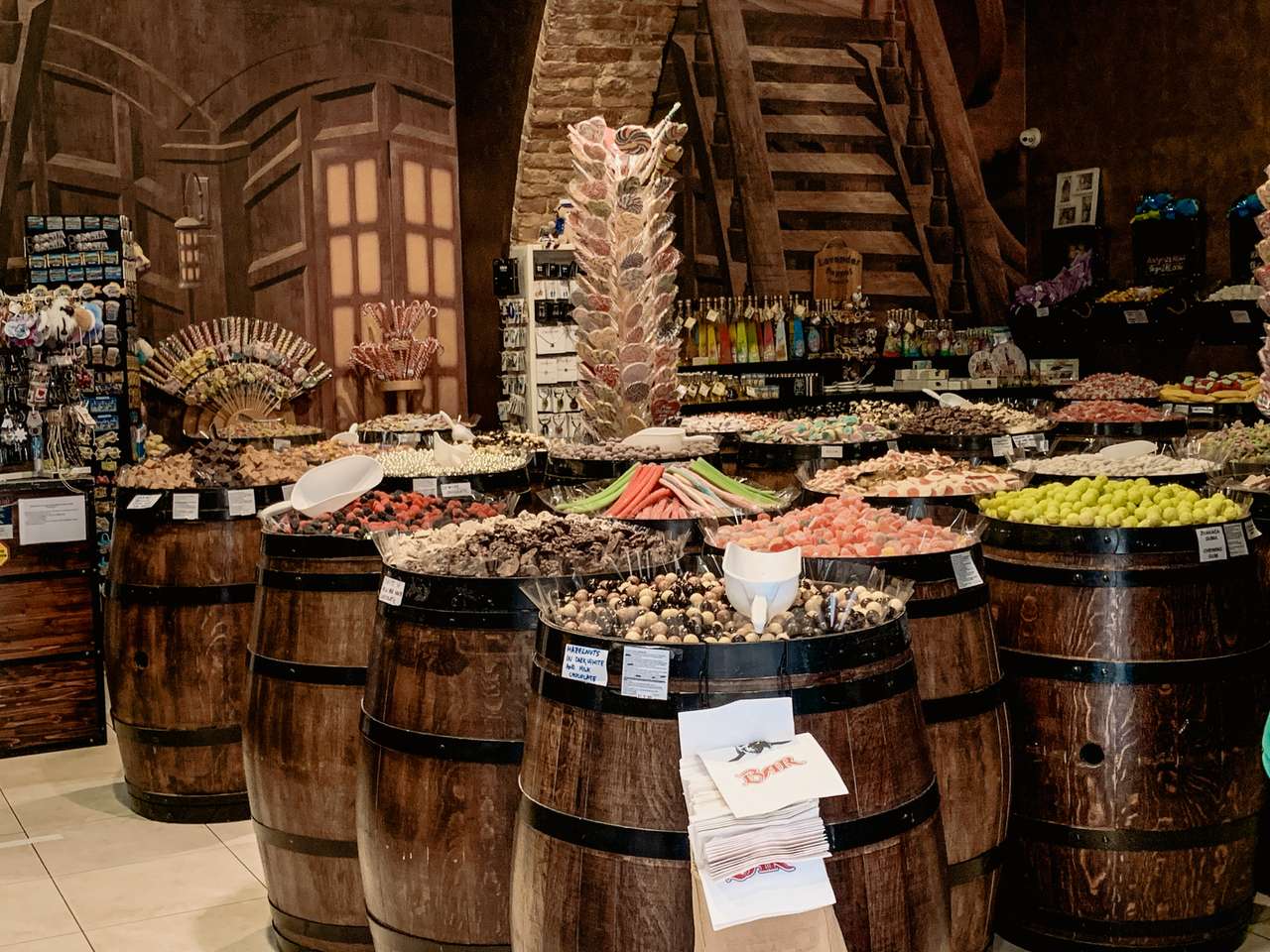 Split Sweeties Shop Kroatien Online-Puzzle