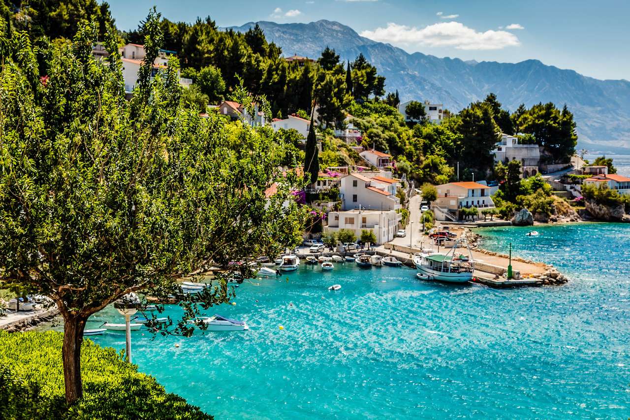 Coasta de lângă Split Croația jigsaw puzzle online