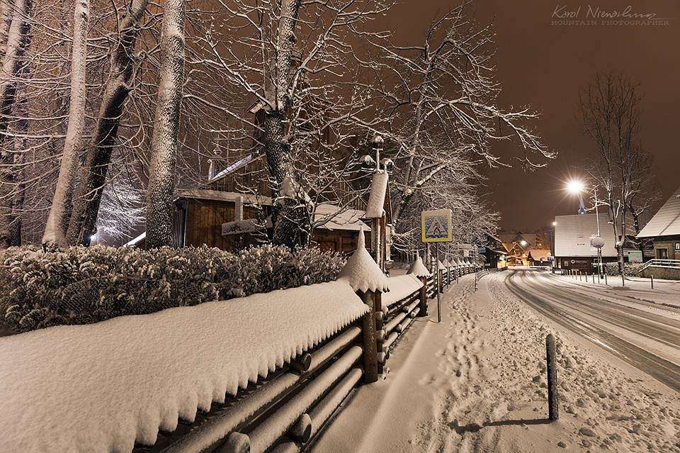 vinter i Zakopane pussel på nätet