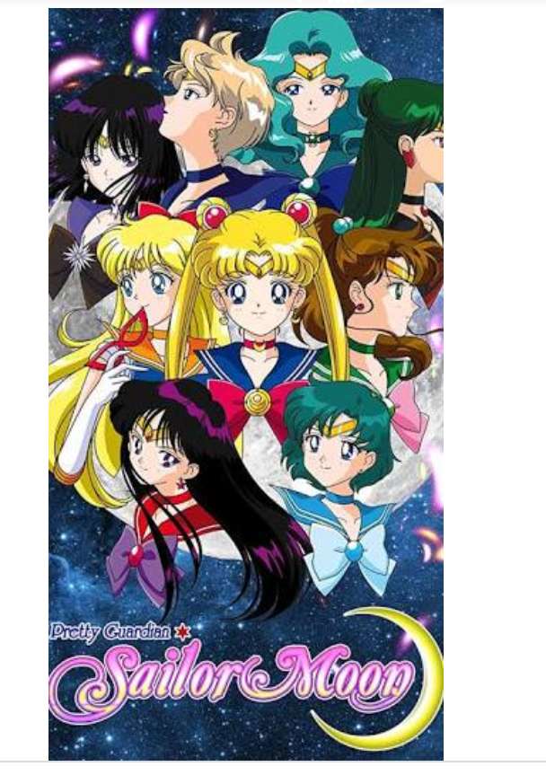 Sailor Moon online puzzel