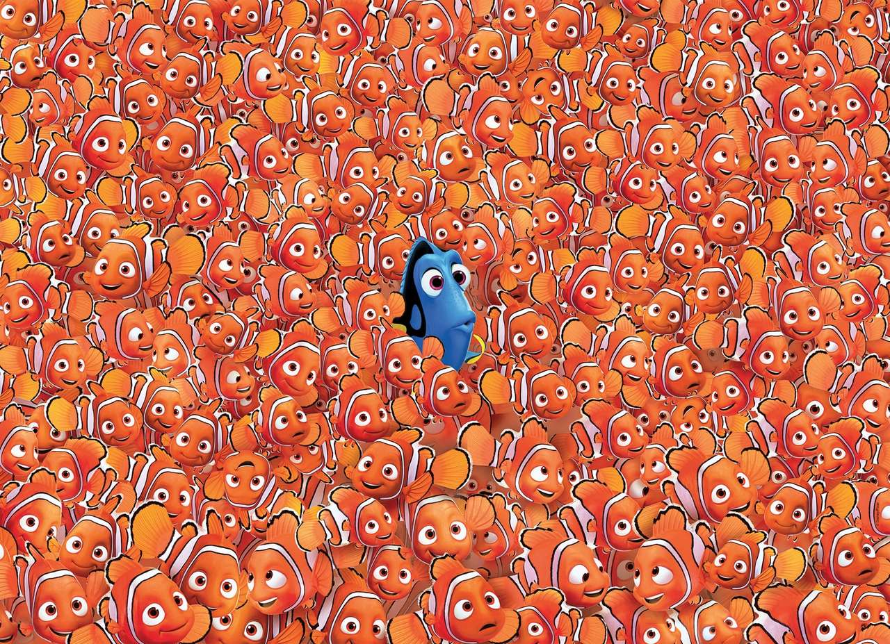 Dory und Nemo Online-Puzzle