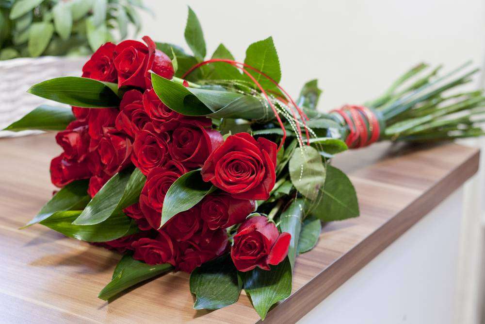 красные розы онлайн-пазл