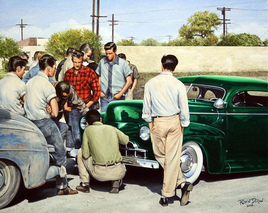 The Jesse Lopez '41 Ford online puzzle