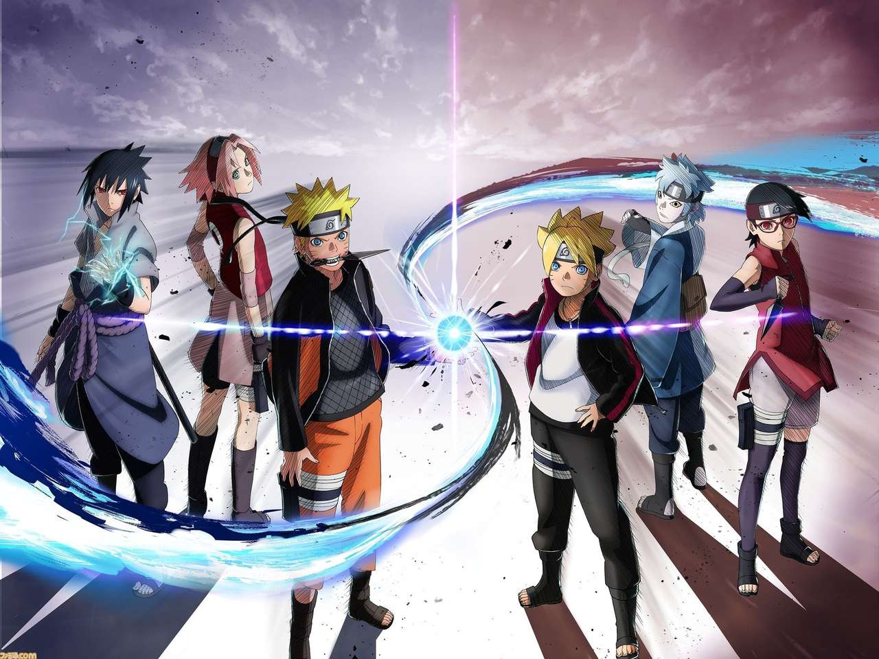 Naruto Boruto quebra-cabeças online