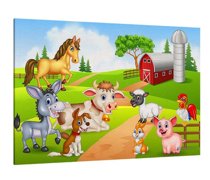 Tierfarm Puzzlespiel online
