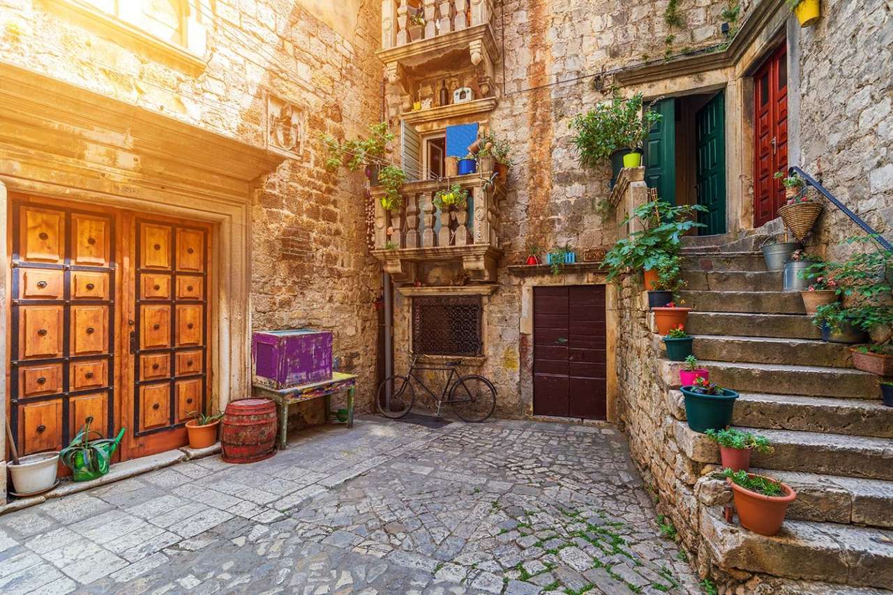 Orașul Trogir din Croația jigsaw puzzle online