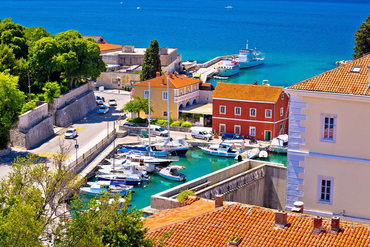 Πόλη του Ζαντάρ στην Κροατία παζλ online