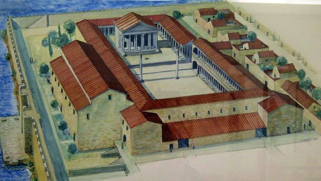 Zadar ve starověkém Chorvatsku online puzzle