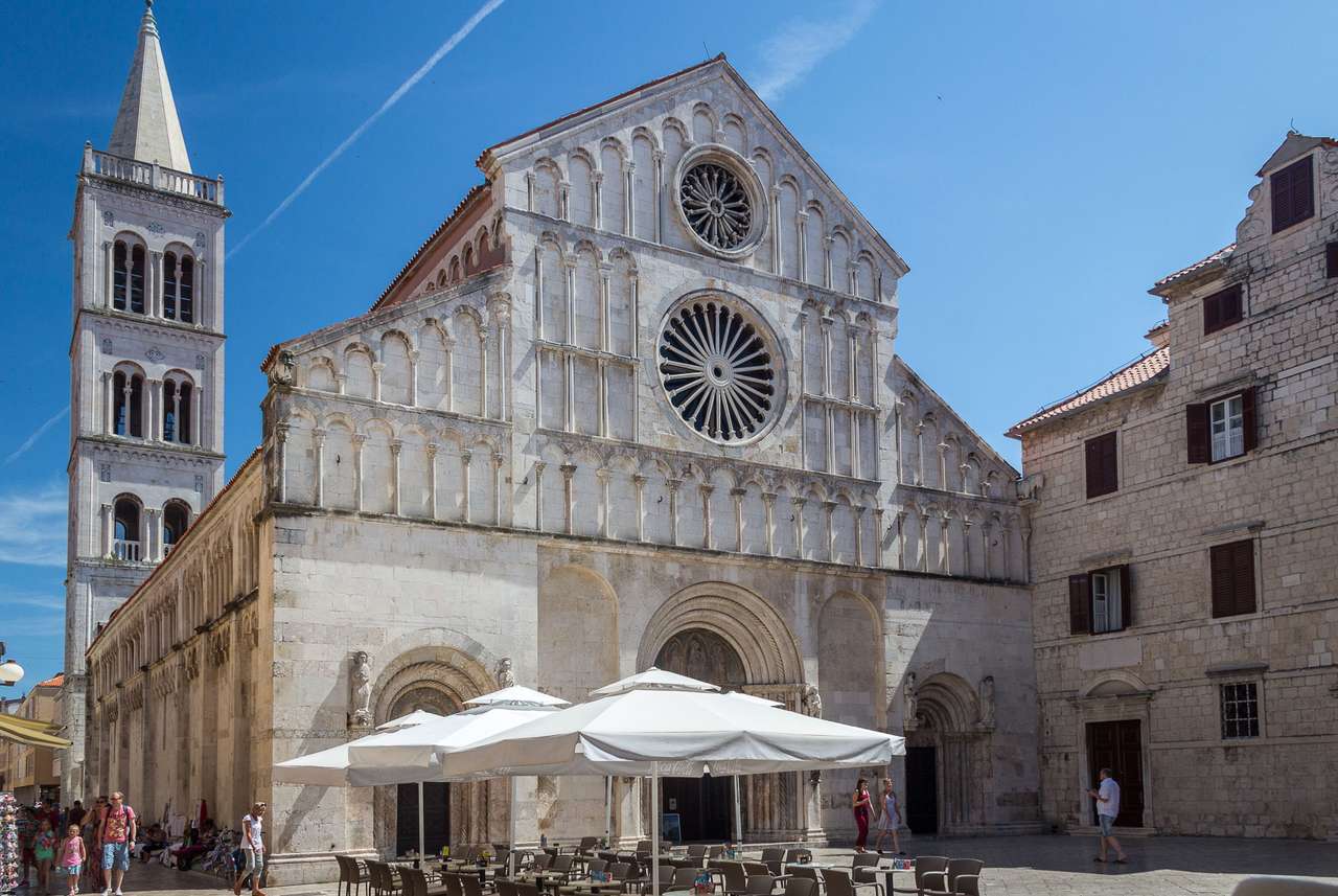 Zadar Kathedraal Kerk van St. Anastasia Kroatië legpuzzel online