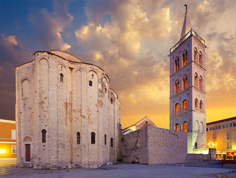 Zadar stad in Kroatië legpuzzel online