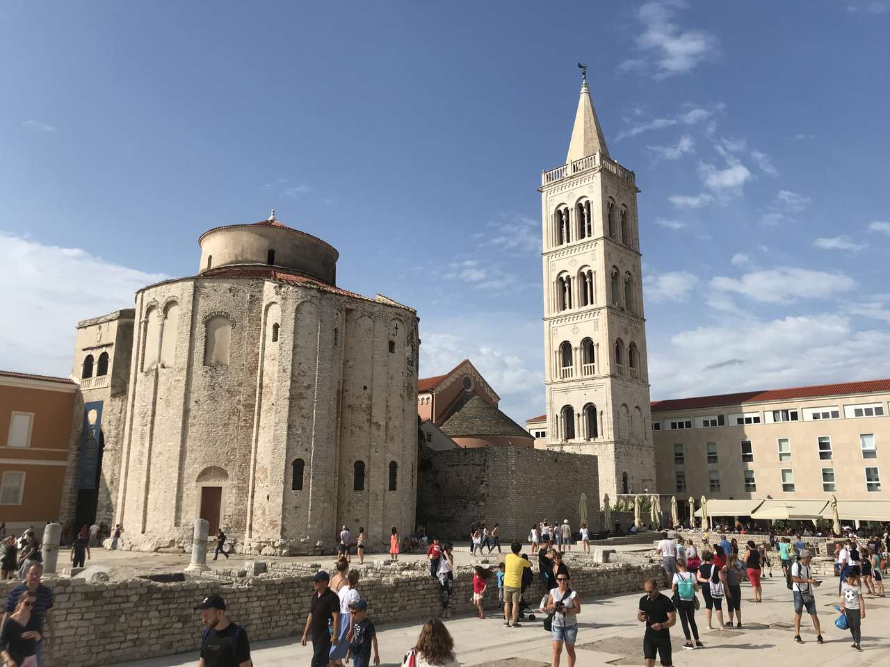 Ville de Zadar en Croatie puzzle en ligne