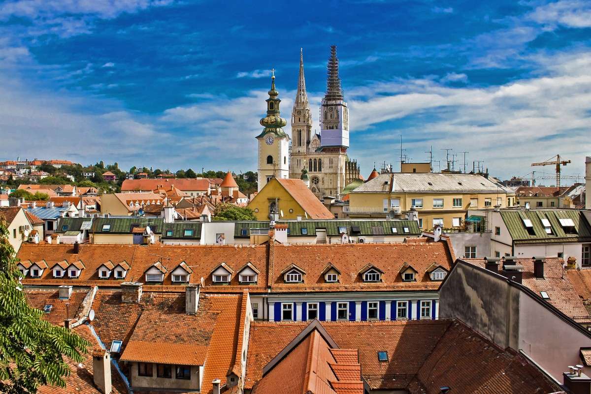 Kroatiens huvudstad Pussel online