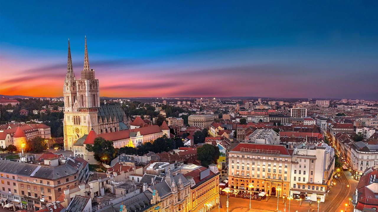 Horvátország fővárosa kirakós online