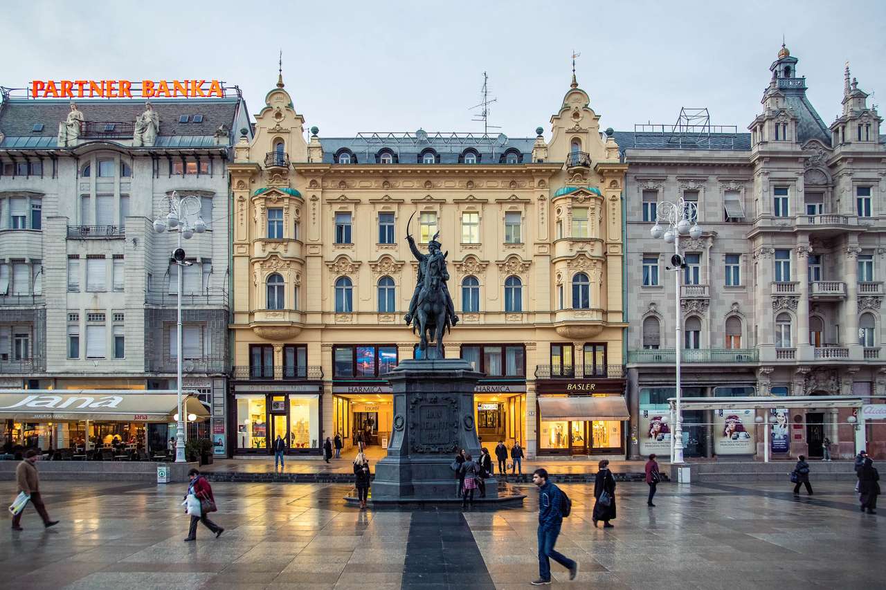 Hlavní město Chorvatska skládačky online