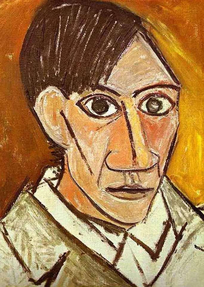 Picasso self portrait jigsaw puzzle online