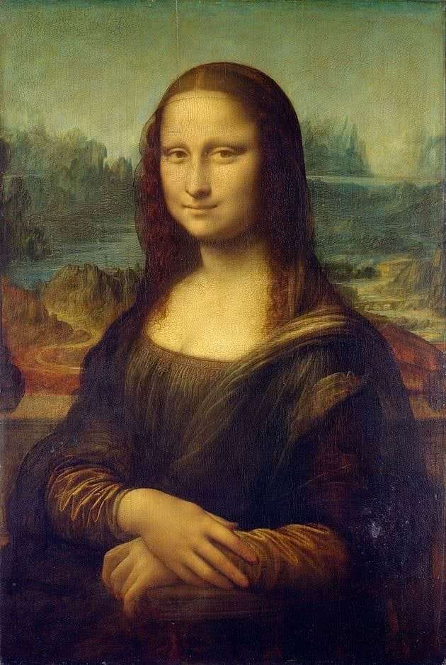 Monalisa van Da Vinci online puzzel