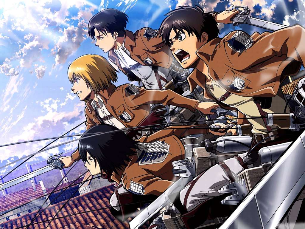 shingeki no kyojin - online puzzle