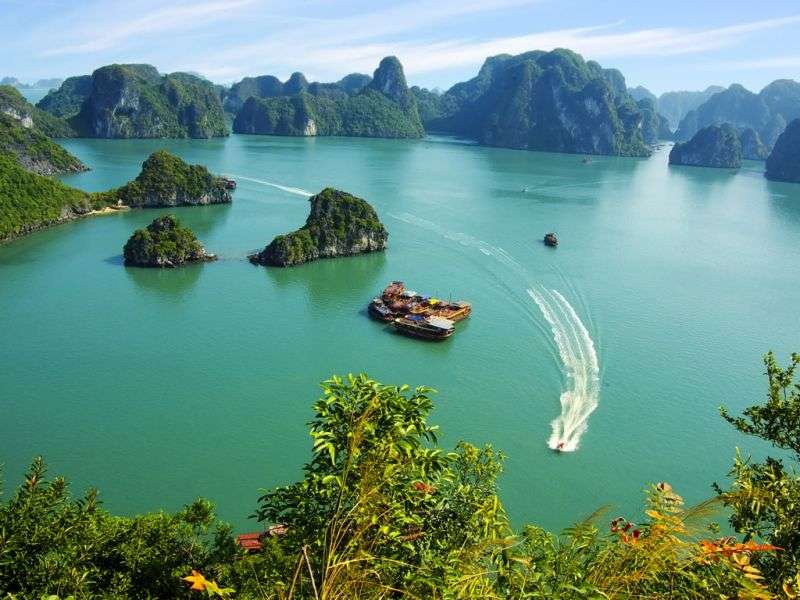 залив във Виетнам онлайн пъзел