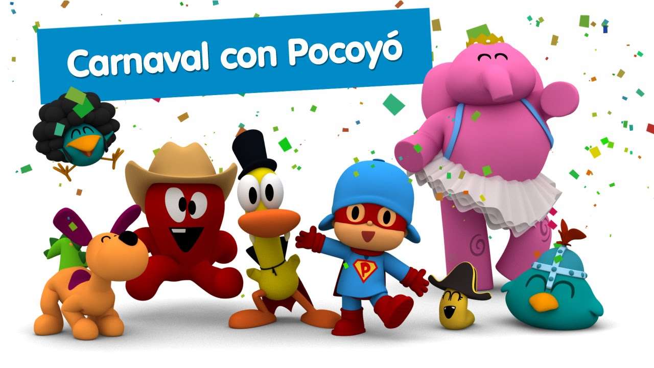 Carnavals de Pocoyo puzzle en ligne