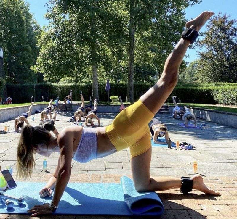 Yoga-oefeningen online puzzel