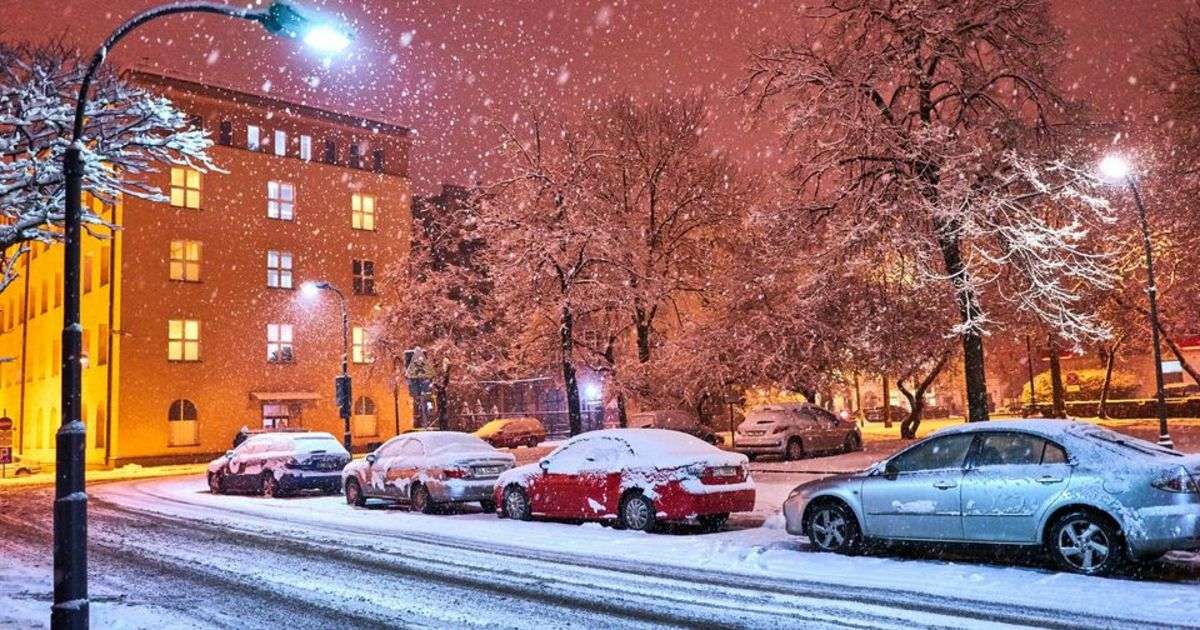 χειμώνας στην πόλη παζλ online