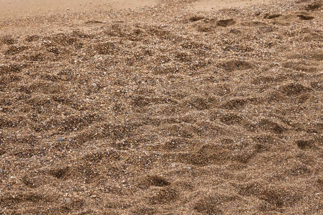 brun sand med brun sand pussel på nätet