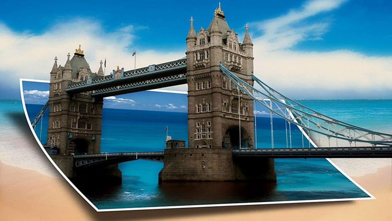 Brücke in 3d Online-Puzzle