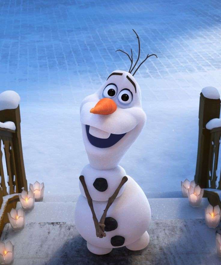 Olaf, omul de zăpadă puzzle en ligne