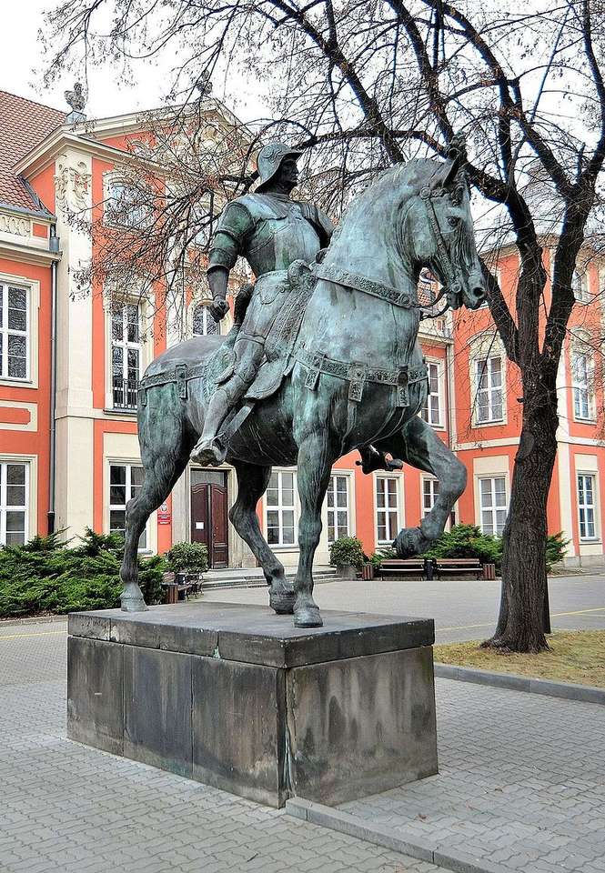 Паметник на Бартоломео Колеони във Варшава онлайн пъзел