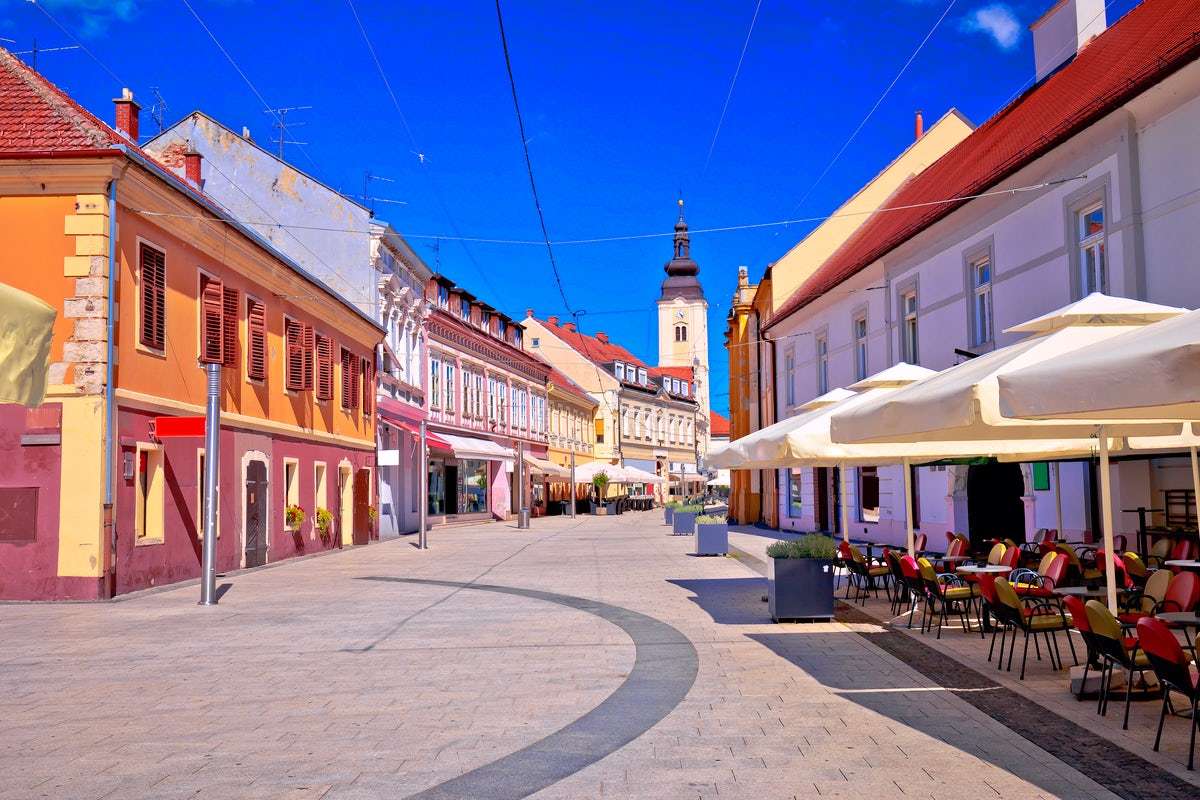 Град Чаковец в Хърватия онлайн пъзел
