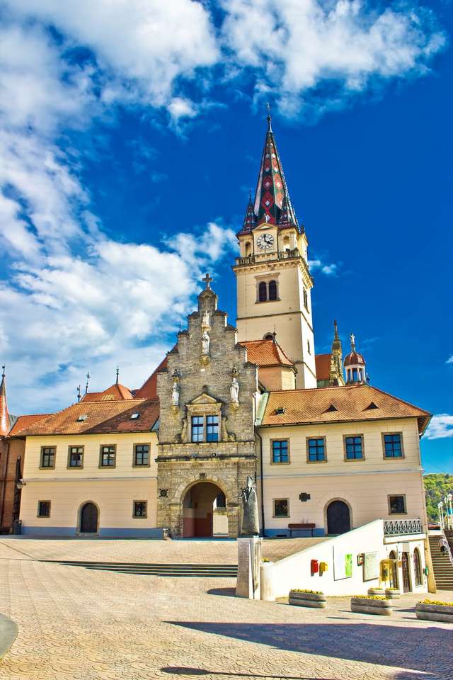 Local de peregrinação de Marija Bistrica Croácia puzzle online
