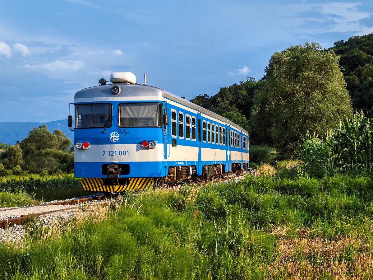 Медимурье железная дорога Хорватия онлайн-пазл