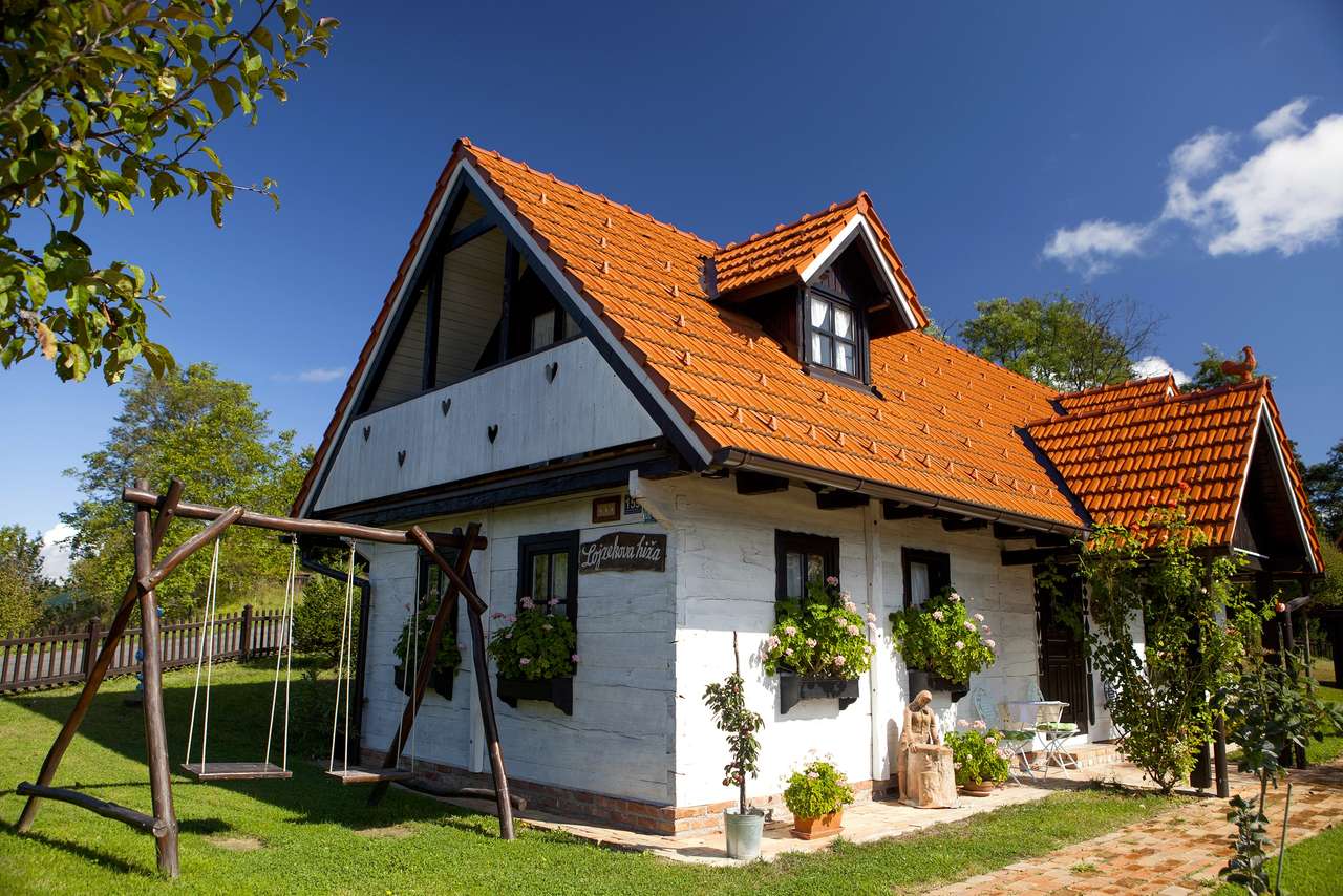 Medimurje Schönes Haus Kroatien Online-Puzzle