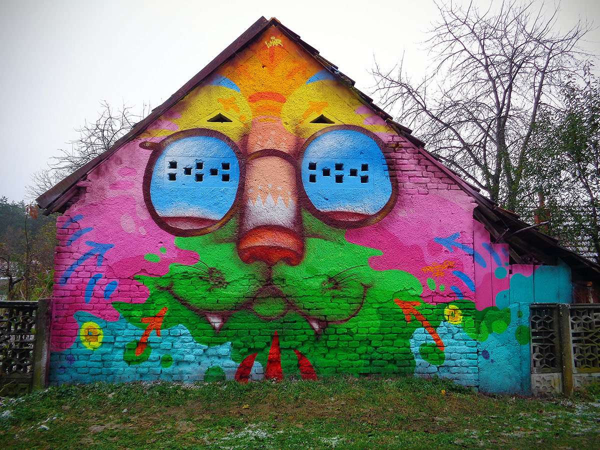 Medimurje Casa colorată Croația puzzle online
