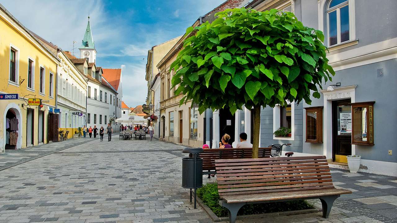 Medimurje stad in Kroatië legpuzzel online