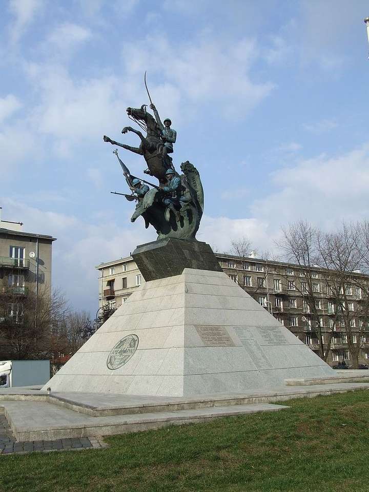 Monument voor de Poolse Amerikaanse gewapende akte online puzzel